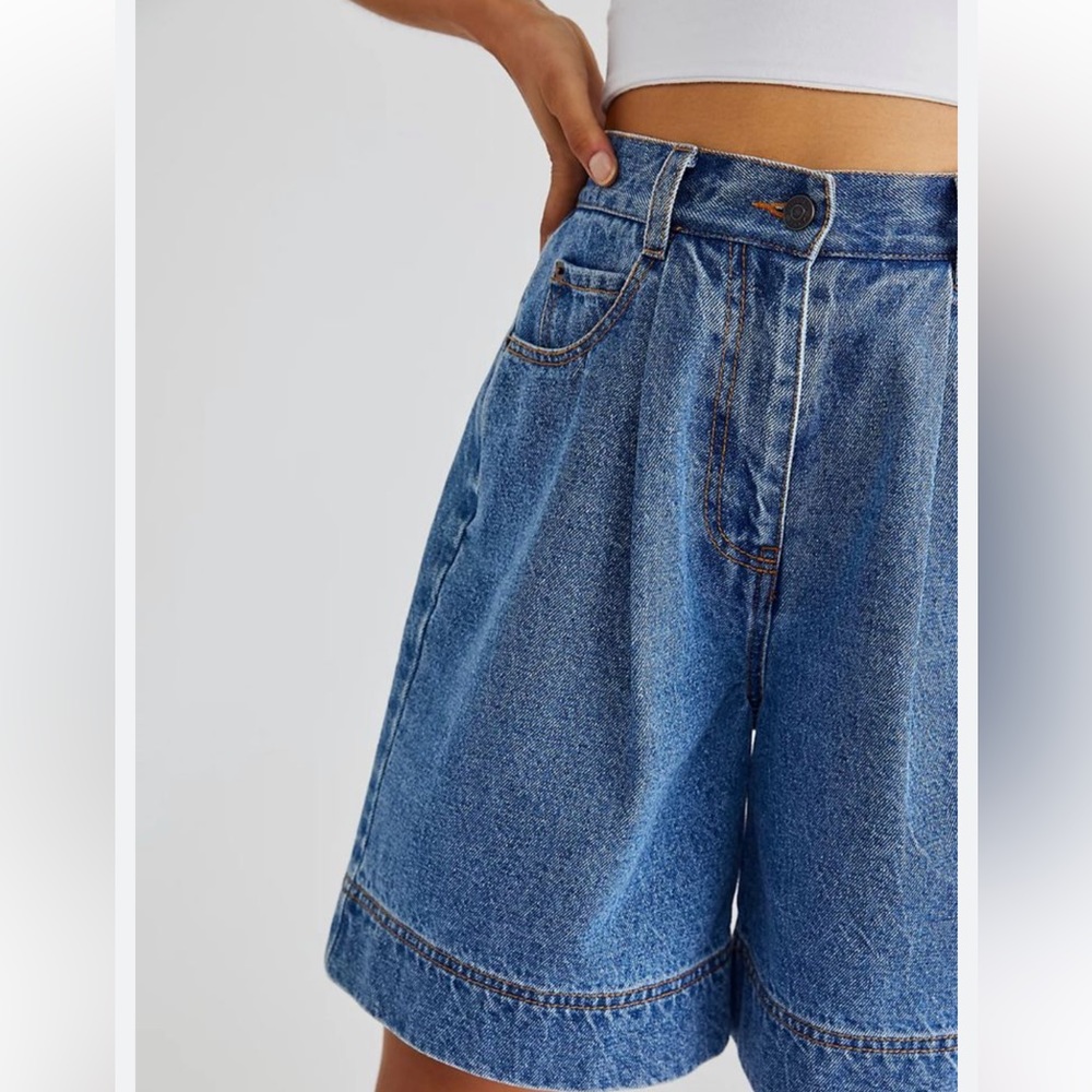Free People Emily High-Waisted Shorts